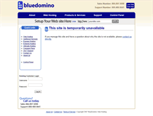 Tablet Screenshot of bdweb321018.bluedomino.com