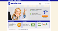 Desktop Screenshot of my.bluedomino.com