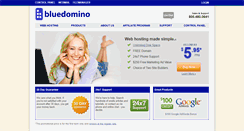 Desktop Screenshot of bluedomino.com